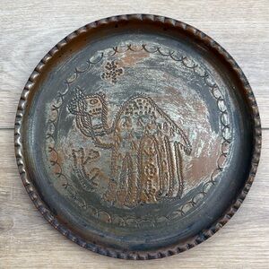 Vintage‎ Egyptian Camel Wall Plate
